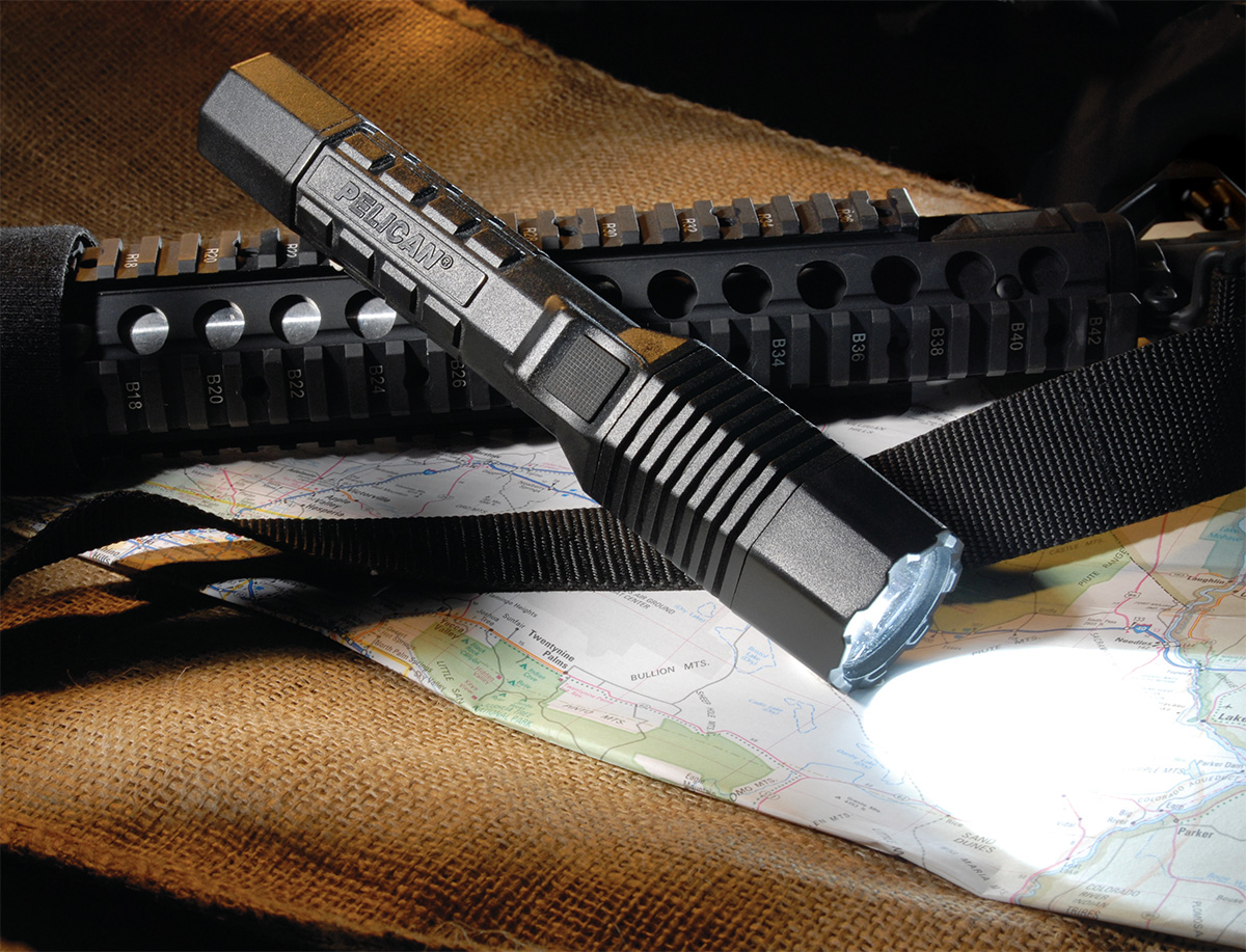 7060 Flashlights Tactical Flashlight LED Police Light Pelican