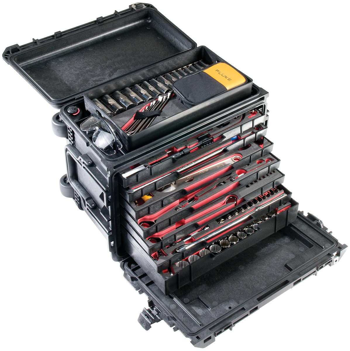 pelican peli products 0450 rugged mobile tool box chest