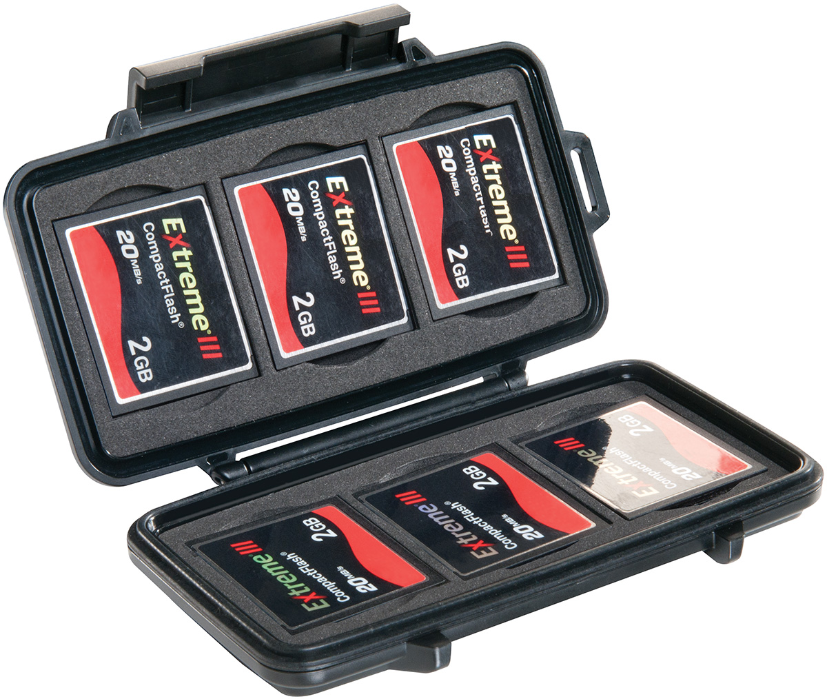 pelican peli products 0945 waterproof memory card case