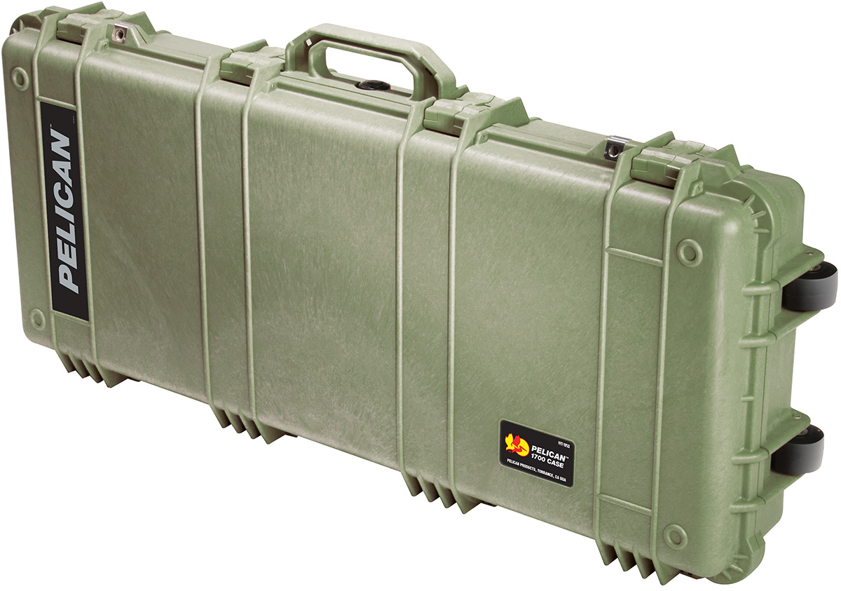 pelican peli products 1700 military rifle gun long case