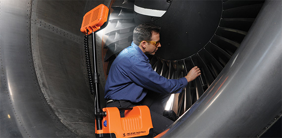 pelican products mobile mechanic portable led spot lights